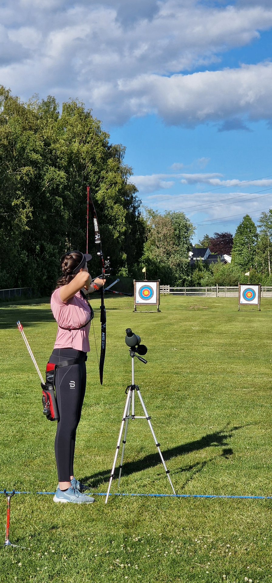 Utendørstrening på bane i sommerhalvåret