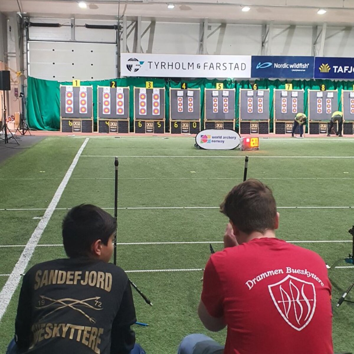 Skyttere på stevne på Vinstra